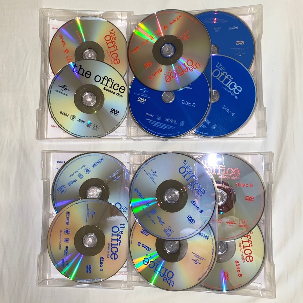 NEW, NEVER USED- Entire Series of The Office DVDs